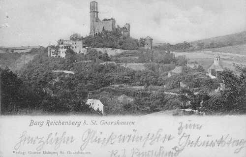 Postkarte Burg Reichenberg