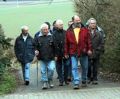 Bild der Teilnehmer am Ziel