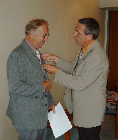 Bild von Landrat G&uuml;nter Kern und Clemens Lindenblatt