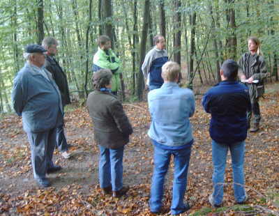 Bild vom Gemeinderat im Wald