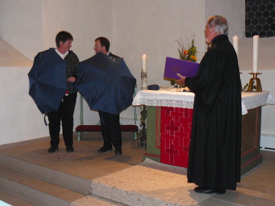Iris Huppert und Ingo M&uuml;ller-Baron