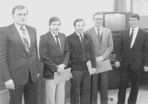 Bild von der Ernennung Wolfgang Hebels zum Wehrf&uuml;hrer