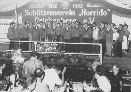 75-jähriges Jubiläum des Schützenvereins